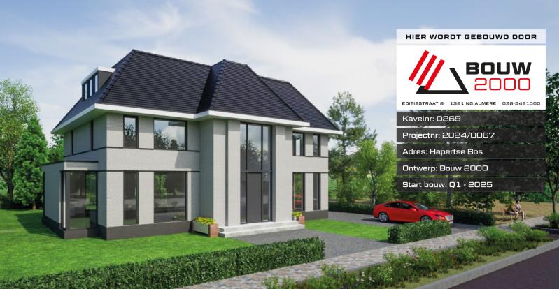 Nieuwbouw vrijstaande woning